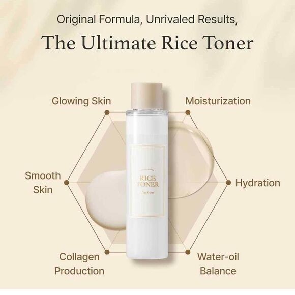 I'm from Rice Toner, Milky Toner for Glowing Skin, Korean Rice, Glow Essence - Picture 4 of 6